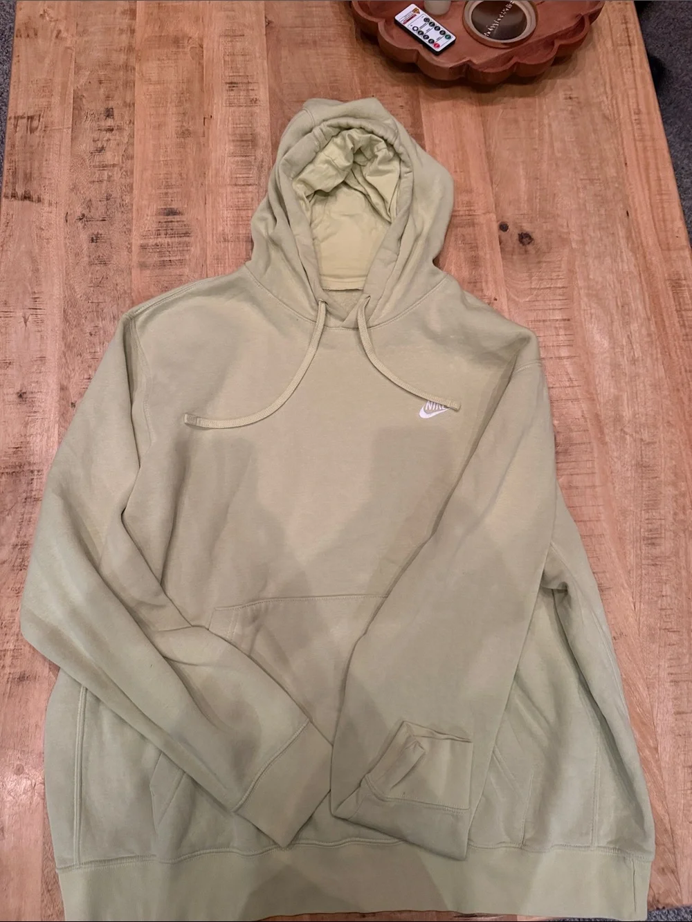 Nike Kids Light Green Hoodie